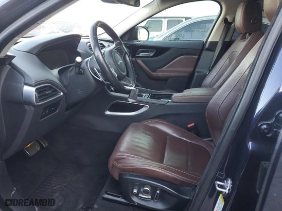 2018 Jaguar F-PACE S with VIN SADCM2FV1JA251271, listed as a Copart auction lot 46032465 with 85,051 mi miles and Non Repairable. Bid and sale history available at carsss.com. Image 7.
