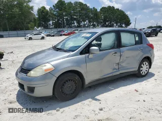 2008 Nissan Versa S with VIN 3N1BC13E08L383601, listed as a Copart auction lot 63660195 with 212,543 mi miles and Salvage title. Bid and sale history available at DreamBid. Image 1.