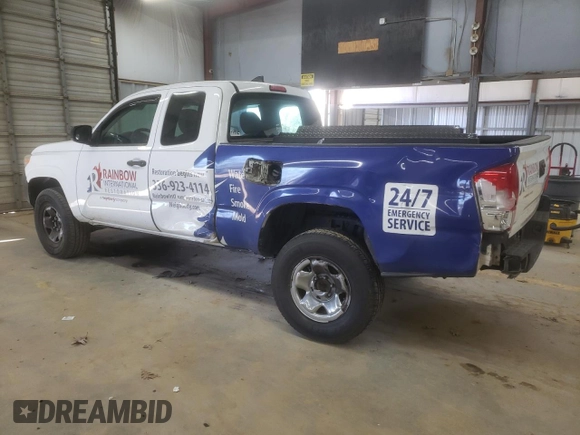 2016 Toyota Tacoma SR z VIN 5TFRX5GN8GX053693, wystawiony jako Copart lot #83770604 z przebiegiem 217 365 mil mil oraz Szkoda całkowita • Salvage title. Historia ofert i sprzedaży dostępna na DreamBid. Obrazek 2.