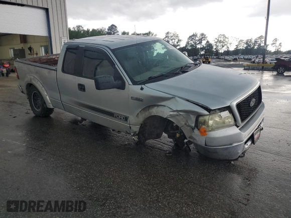 2006 Ford F-150 XLT with VIN 1FTPX14546FA32199, listed as a Copart auction lot 56480645 with 161,520 mi miles and Salvage title. Bid and sale history available at DreamBid. Image 4.
