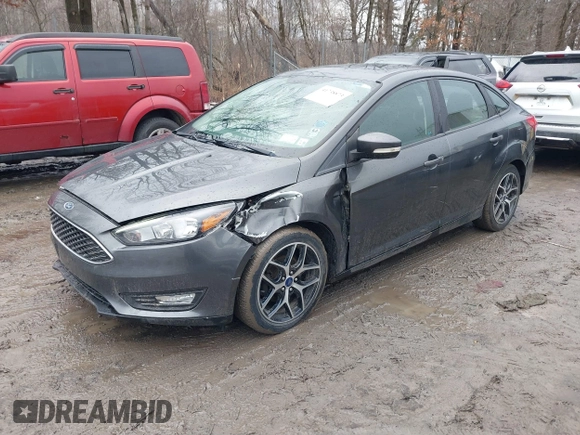 2017 Ford Focus SEL with VIN 1FADP3H28HL297474, listed as a IAAI auction lot 41738873 with 39,677 mi miles. Bid and sale history available at carsss.com. Image 17.