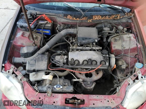 1997 Honda Civic DX with VIN 1HGEJ6124VL029577, listed as a Copart auction lot 87476864 with 210,802 mi miles and Clean Title. Bid and sale history available at carsss.com. Image 11.