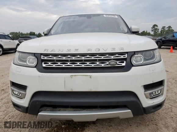 2017 Land Rover Range Rover Sport HSE with VIN SALWR2FV1HA682500, listed as a Copart auction lot 65253795 with 85,196 mi miles and Clean title. Bid and sale history available at DreamBid. Image 5.