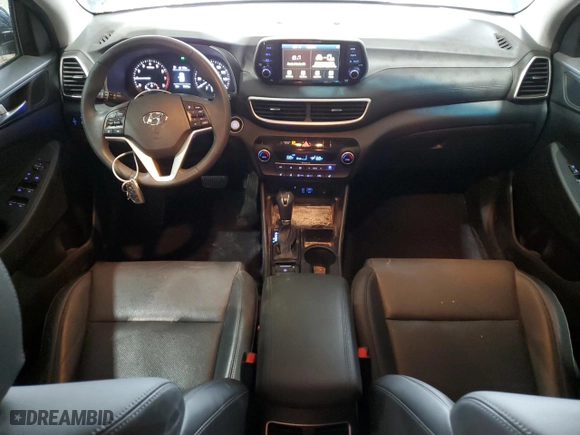 2021 Hyundai Tucson Limited with VIN KM8J33AL1MU389151, listed as a Copart auction lot 51865125 with 55,052 mi miles and Salvage Title. Bid and sale history available at carsss.com. Image 8.