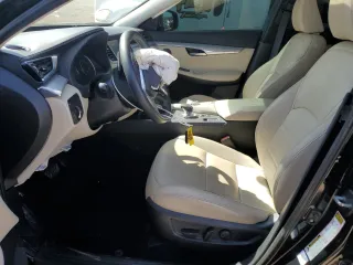 2019 Infiniti QX50 Luxe with VIN 3PCAJ5M11KF135820, listed as a Copart auction lot 58024215 with 64,340 mi miles and Salvage title. Bid and sale history available at DreamBid. Image 7.