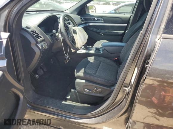 2017 Ford Explorer XLT with VIN 1FM5K7D82HGC44949, listed as a Copart auction lot 53078505 with 84,807 mi miles and Salvage Title. Bid and sale history available at carsss.com. Image 7.