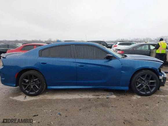 2021 Dodge Charger R/T with VIN 2C3CDXCT9MH574392, listed as a IAAI auction lot 41541628 with 95,292 mi miles. Bid and sale history available at carsss.com. Image 13.