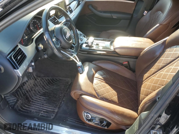 2016 Audi A8 with VIN WAUK3AFDXGN020976, listed as a Copart auction lot 43122755 with 161,089 mi miles and Clean title. Bid and sale history available at DreamBid. Image 7.