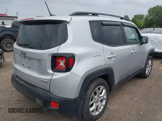 2017 Jeep Renegade Latitude with VIN ZACCJABB6HPF83565, listed as a IAAI auction lot 42289470 with 47,708 mi miles and . Bid and sale history available at DreamBid. Image 4.