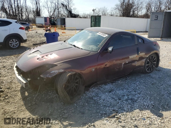 2006 Nissan 350Z Grand Touring with VIN JN1AZ34D76M303418, listed as a Copart auction lot 48735905 with 67,308 mi miles and Salvage Title. Bid and sale history available at carsss.com. Image 1.