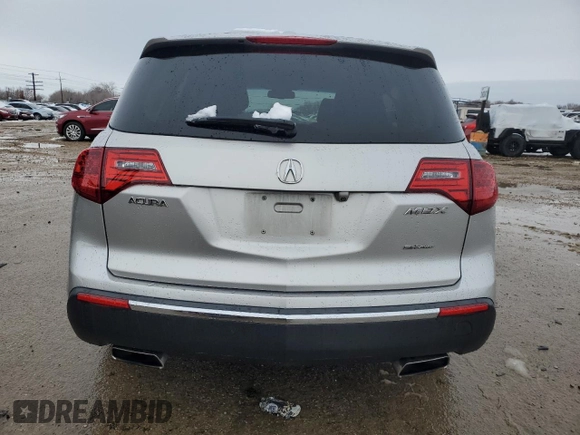 2011 Acura MDX Tech Pkg with VIN 2HNYD2H67BH530373, listed as a Copart auction lot 42739175 with 188,519 mi miles and Salvage Title. Bid and sale history available at carsss.com. Image 6.
