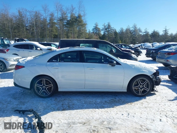 2020 Mercedes-Benz CLA with VIN W1K5J4HB0LN120300, listed as a IAAI auction lot 41513024 with 114,682 mi miles. Bid and sale history available at carsss.com. Image 14.