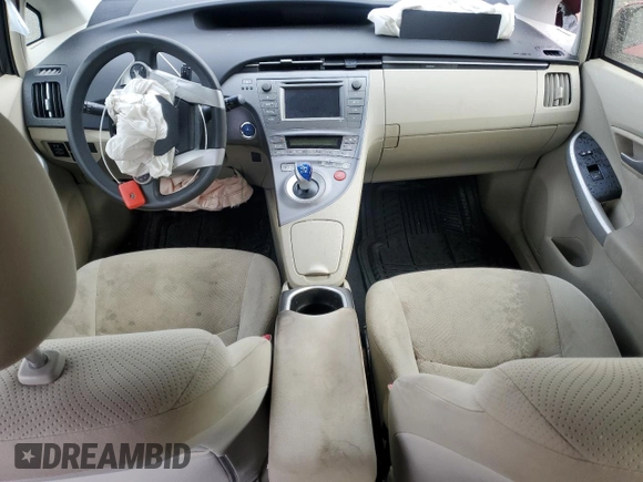 2013 Toyota Prius One with VIN JTDKN3DU7D5692033, listed as a Copart auction lot 47649055 with 118,991 mi miles and Salvage Title. Bid and sale history available at DreamBid. Image 8.