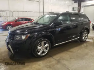 2017 Dodge Journey Crossroad Plus with VIN 3C4PDDGG9HT706315, listed as a Copart auction lot 58786765 with 34,677 mi miles and Salvage title. Bid and sale history available at DreamBid. Image 1.