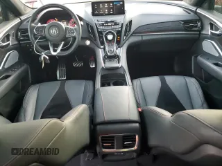 2022 Acura RDX w/A-Spec Package with VIN 5J8TC1H67NL000040, listed as a Copart auction lot 75944694 with 36,884 mi miles and Clean Title. Bid and sale history available at carsss.com. Image 8.