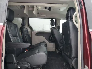 2017 Dodge Grand Caravan Crew Plus with VIN 2C4RDGDG9HR754866, listed as a Copart auction lot 42341225 with 213,458 mi miles and Salvage Title. Bid and sale history available at DreamBid. Image 11.
