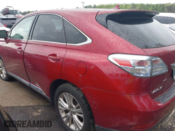 2010 Lexus RX 450h with VIN JTJZB1BA0A2001438, listed as a IAAI auction lot 41929519 with 212,730 mi miles and . Bid and sale history available at DreamBid. Image 3.
