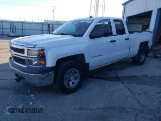 2014 Chevrolet Silverado 1500 Work Truck with VIN 1GCVKPEH1EZ171821, listed as a Copart auction lot 82984194 with 185,099 mi miles and Clean Title. Bid and sale history available at DreamBid. Image 1.