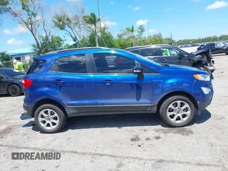 2021 Ford EcoSport SE with VIN MAJ6S3GL5MC451215, listed as a IAAI auction lot 42531927 with 50,985 mi miles and . Bid and sale history available at DreamBid. Image 13.