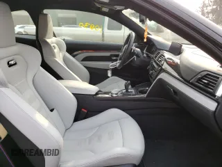 2018 BMW M4 z VIN WBS4Y9C51JAC86969, wystawiony jako Copart lot #58421352 z przebiegiem 10 830 mil mil oraz . Historia ofert i sprzedaży dostępna na DreamBid. Obrazek 5.