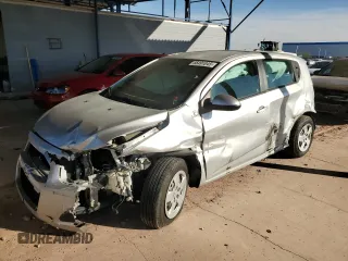 2015 Chevrolet Sonic LS with VIN 1G1JA6SH4F4115900, listed as a Copart auction lot 45491045 with 91,405 mi miles and Salvage title. Bid and sale history available at DreamBid. Image 1.