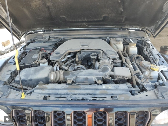 2020 Jeep Gladiator Rubicon z VIN 1C6JJTBG8LL154950, wystawiony jako Copart lot #53676205 z przebiegiem 22 999 mil mil oraz Szkoda całkowita • Salvage title. Historia ofert i sprzedaży dostępna na DreamBid. Obrazek 11.