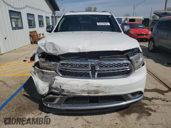 2016 Dodge Durango Citadel z VIN 1C4RDJEG7GC449465, wystawiony jako Copart lot #53279635 z przebiegiem 138 930 mil mil oraz Szkoda całkowita • Salvage title. Historia ofert i sprzedaży dostępna na DreamBid. Obrazek 5.