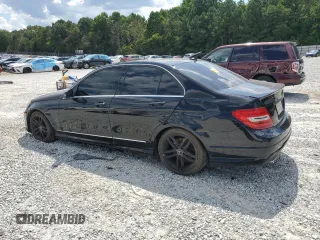 2012 Mercedes-Benz C 300 Sport with VIN WDDGF8BB0CA726603, listed as a Copart auction lot 66191135 with Not provided miles and Clean title. Bid and sale history available at DreamBid. Image 2.
