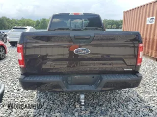 2018 Ford F-150 XL with VIN 1FTEX1CP7JKD78368, listed as a Copart auction lot 55904385 with 126,812 mi miles and Salvage title. Bid and sale history available at DreamBid. Image 6.