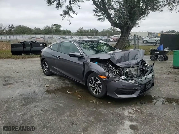2016 Honda Civic Coupe LX-P with VIN 2HGFC4B08GH303413, listed as a Copart auction lot 86450734 with 0 mi miles and Salvage Title. Bid and sale history available at carsss.com. Image 11.