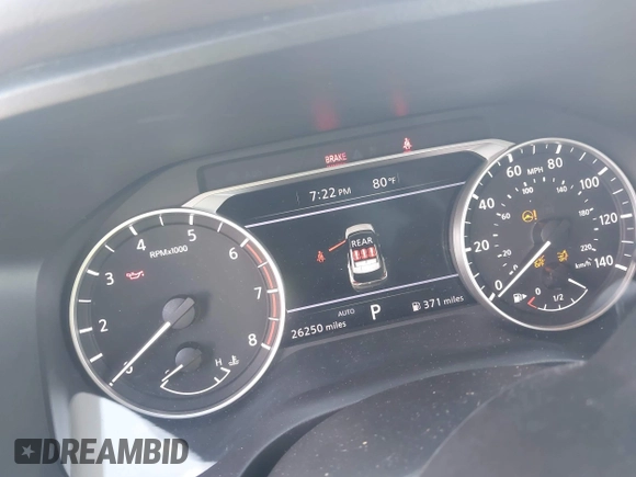 2023 Nissan Rogue S with VIN 5N1BT3AB1PC898128, listed as a IAAI auction lot 42549927 with 26,250 mi miles and . Bid and sale history available at DreamBid. Image 7.