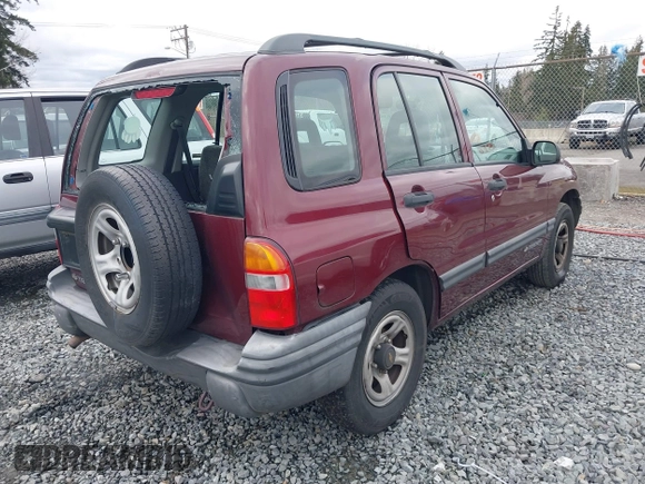 2002 Chevrolet Tracker z VIN 2CNBJ13C626925583, wystawiony jako IAAI lot #41636212 z przebiegiem 181 341 mil mil oraz . Historia ofert i sprzedaży dostępna na DreamBid. Obrazek 4.