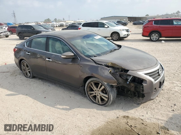 2013 Nissan Altima SV with VIN 1N4BL3APXDN495996, listed as a Copart auction lot 49143575 with 123,445 mi miles and Salvage Title. Bid and sale history available at DreamBid. Image 4.