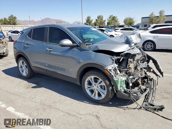 2023 Buick Encore GX Preferred with VIN KL4MMBS26PB109586, listed as a Copart auction lot 57225855 with 12,403 mi miles and Salvage title. Bid and sale history available at DreamBid. Image 4.