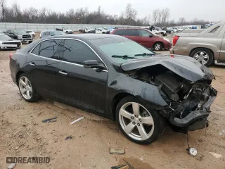 2014 Chevrolet Malibu LTZ with VIN 1G11J5SXXEF164619, listed as a Copart auction lot 43055335 with 121,336 mi miles and Salvage Title. Bid and sale history available at carsss.com. Image 4.
