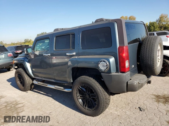2006 Hummer H3 with VIN 5GTDN136X68212254, listed as a Copart auction lot 77040314 with 129,690 mi miles and Clean Title. Bid and sale history available at carsss.com. Image 2.