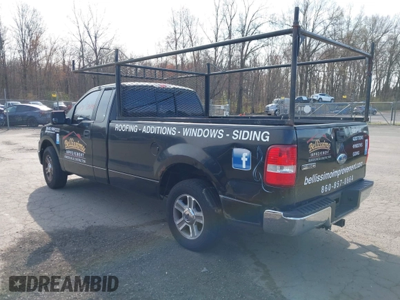 2007 Ford F-150 XL with VIN 1FTRF12277NA58372, listed as a IAAI auction lot 42090149 with 224,524 mi miles and . Bid and sale history available at DreamBid. Image 3.