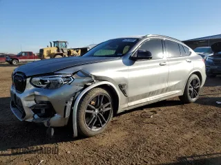 2021 BMW X4 M with VIN 5YMUJ0C02M9F18441, listed as a Copart auction lot 43973985 with 60,632 mi miles and Salvage Title. Bid and sale history available at carsss.com. Image 1.