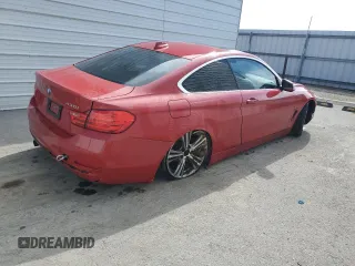 2017 BMW 4 Series 430i with VIN WBA4R7C59HK876327, listed as a Copart auction lot 52001395 with 89,834 mi miles and Salvage Title. Bid and sale history available at DreamBid. Image 3.