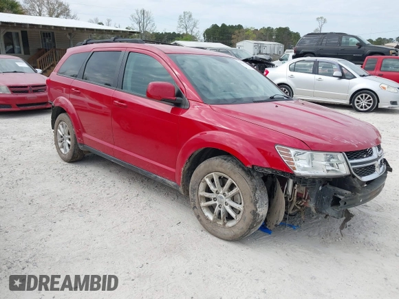 2014 Dodge Journey SXT z VIN 3C4PDCBB3ET153212, wystawiony jako IAAI lot #41897261 z przebiegiem 151 439 mil mil oraz . Historia ofert i sprzedaży dostępna na DreamBid. Obrazek 1.