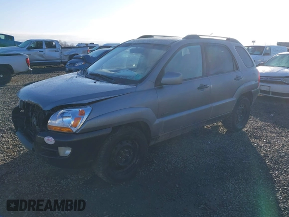 2006 Kia Sportage LX with VIN KNDJE723X67242610, listed as a IAAI auction lot 41735144 with 244,979 mi miles and . Bid and sale history available at DreamBid. Image 17.