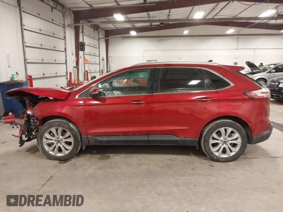 2020 Ford Edge Titanium z VIN 2FMPK4K93LBB65941, wystawiony jako IAAI lot #41498066 z przebiegiem 38 985 mil mil oraz . Historia ofert i sprzedaży dostępna na DreamBid. Obrazek 15.