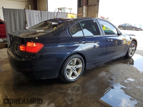 2014 BMW 3 Series 320i with VIN WBA3B1G5XENT00747, listed as a Copart auction lot 64737935 with 123,374 mi miles and Salvage title. Bid and sale history available at DreamBid. Image 3.