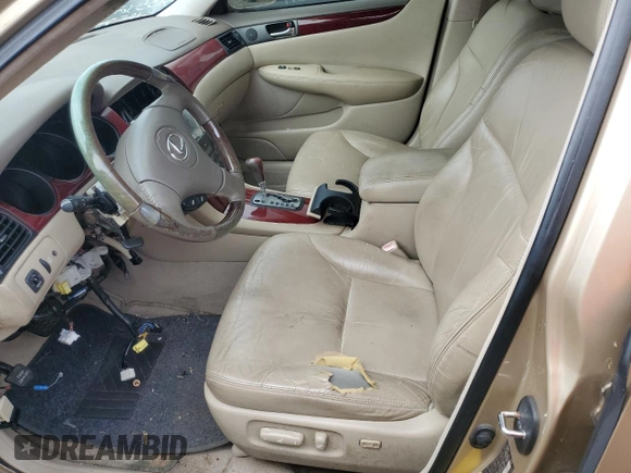 2004 Lexus ES 350 с VIN JTHBA30G245040222, выставлен на аукционе Copart как лот 59335674 с пробегом Не указан миль и На запчасти • Non repairable. История ставок и продаж доступна на DreamBid. Изображение 7.