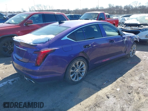 2023 Cadillac CT5 Premium Luxury с VIN 1G6DN5RK6P0133072, выставлен на аукционе IAAI как лот 41612095 с пробегом 35 976 миль миль и . История ставок и продаж доступна на DreamBid. Изображение 4.