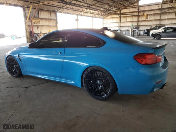 2016 BMW M4 with VIN WBS3R9C5XGK339046, listed as a Copart auction lot 85817264 with NaN miles and Salvage Title. Bid and sale history available at carsss.com. Image 2.