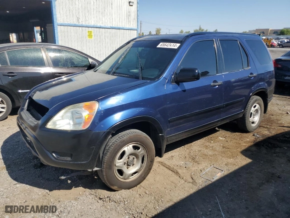 2004 Honda CR-V EX with VIN JHLRD78844C008673, listed as a Copart auction lot 65642414 with 0 mi miles and Salvage Title. Bid and sale history available at carsss.com. Image 1.