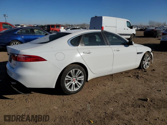 2017 Jaguar XF 35t Premium with VIN SAJBJ4BV1HCY30830, listed as a Copart auction lot 83018134 with 86,534 mi miles and Salvage Title. Bid and sale history available at carsss.com. Image 3.