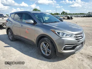2017 Hyundai Santa Fe 2.4L z VIN 5NMZTDLB4HH015065, wystawiony jako Copart lot #53578145 z przebiegiem 123 462 mil mil oraz Czysty tytuł • Clean title. Historia ofert i sprzedaży dostępna na DreamBid. Obrazek 4.