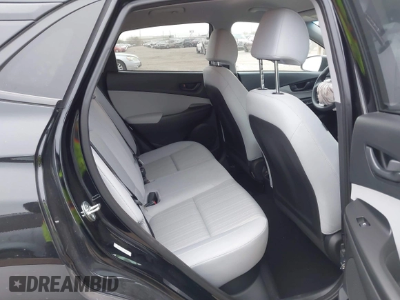 2023 Hyundai Kona SEL with VIN KM8K6CAB1PU045312, listed as a IAAI auction lot 41298596 with 7,767 mi miles. Bid and sale history available at carsss.com. Image 8.